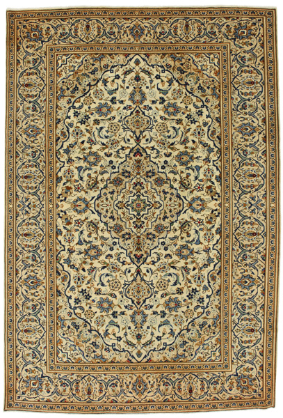 Kashan Persian Carpet 350x237