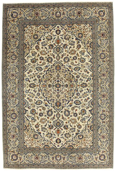 Kashan Persian Carpet 296x200