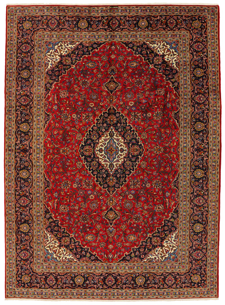 Kashan Persian Carpet 396x290