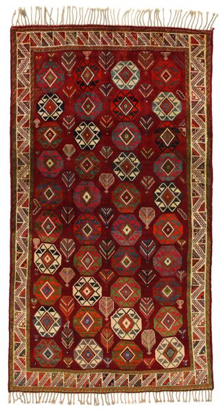 Gabbeh - Bakhtiari Persian Carpet 288x160
