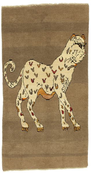 Gabbeh - Qashqai Persian Carpet 190x100