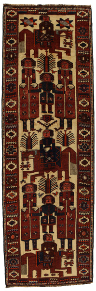 Bakhtiari - Qashqai Persian Carpet 458x145