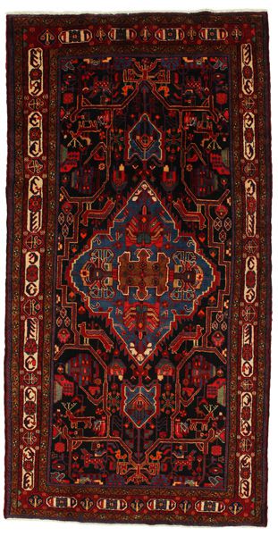 Nahavand - Hamadan Persian Carpet 305x153