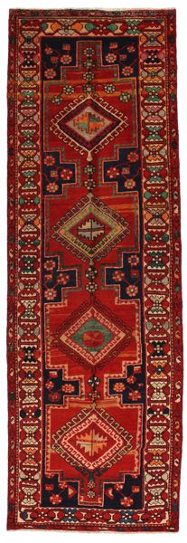 Senneh - Kurdi Persian Carpet 336x110