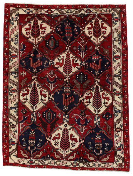 Bakhtiari Persian Carpet 205x156
