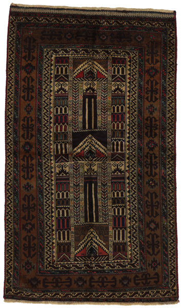 Baluch Persian Carpet 182x105