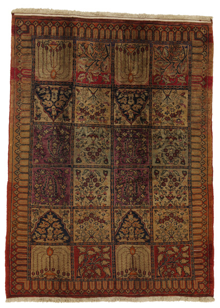 Bakhtiari Persian Carpet 202x153
