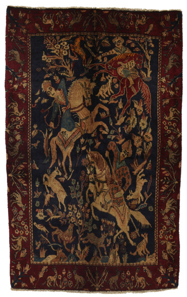 Sarouk - old Persian Carpet 174x104