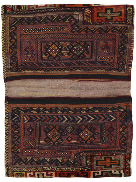 Bijar - Saddle Bag Persian Carpet 117x87