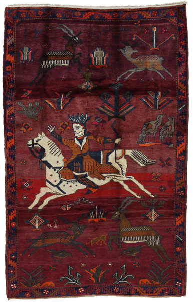 Bakhtiari - Qashqai Persian Carpet 238x150
