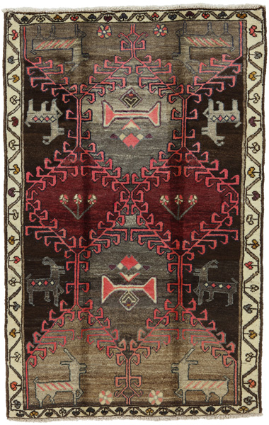 Gabbeh - Qashqai Persian Carpet 201x129