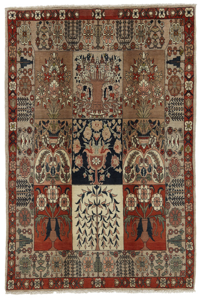 Bakhtiari Persian Carpet 256x170