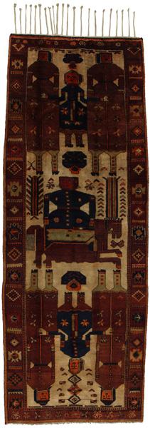 Bakhtiari - Lori Persian Carpet 362x132