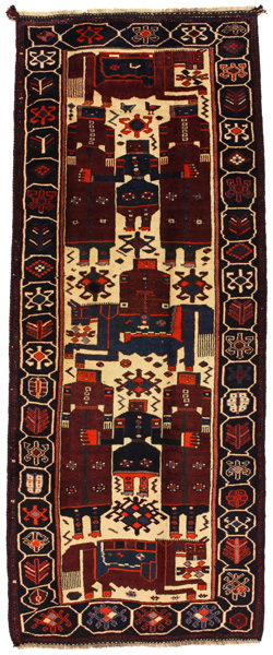 Bakhtiari - Qashqai Persian Carpet 364x145