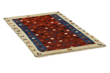 Gabbeh - Qashqai Persian Carpet 154x97 - Picture 1