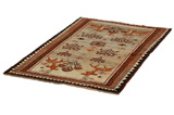 Gabbeh - Qashqai Persian Carpet 180x113 - Picture 2