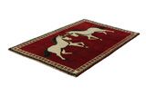 Gabbeh - Qashqai Persian Carpet 185x120 - Picture 2