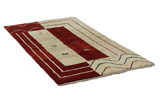Gabbeh - Qashqai Persian Carpet 196x104 - Picture 1