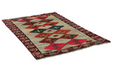Gabbeh - Bakhtiari Persian Carpet 185x112 - Picture 1