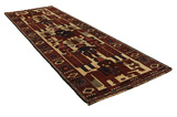 Bakhtiari - Qashqai Persian Carpet 458x145 - Picture 1