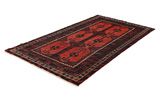 Afshar - Sirjan Persian Carpet 245x137 - Picture 2