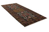 Koliai - Kurdi Persian Carpet 300x123 - Picture 1