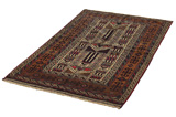 Baluch Persian Carpet 182x105 - Picture 2