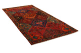 Bakhtiari - Gabbeh Persian Carpet 344x154 - Picture 1