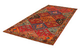 Bakhtiari - Gabbeh Persian Carpet 344x154 - Picture 2
