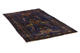 Baluch - Turkaman Persian Carpet 177x103 - Picture 1