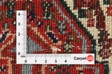 Senneh - Kurdi Persian Carpet 84x74 - Picture 4