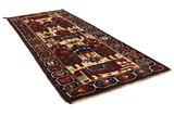 Bakhtiari - Qashqai Persian Carpet 364x145 - Picture 1