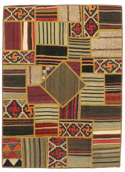 Covor Patchwork  Kilim  198x147