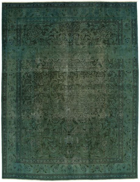 Vintage - Isfahan Persian Carpet 377x290