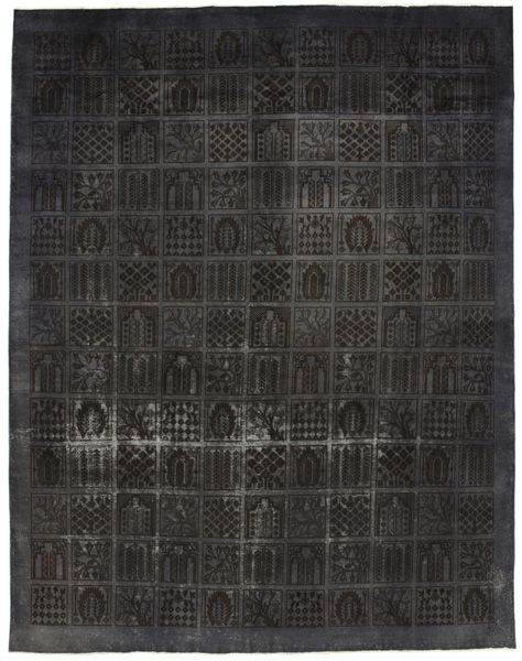 Vintage - Bakhtiari Persian Carpet 387x298