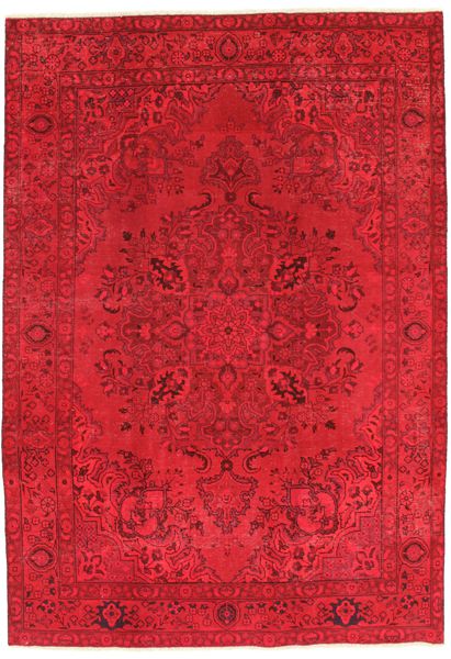 Tapis vintage Persan Bidjar fait main, 1C933