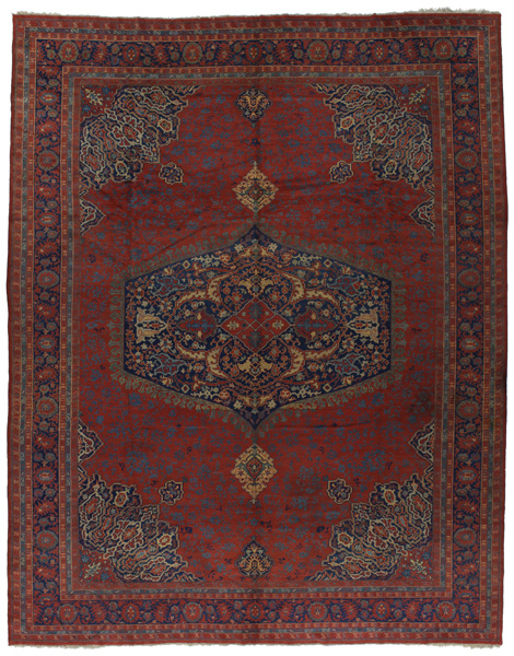 Turkish - old Turkish Carpet 450x356
