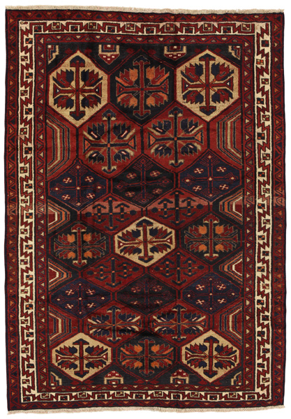 Bakhtiari - old Persian Carpet 245x175