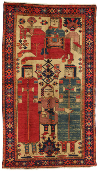 Lori - Bakhtiari Persian Carpet 190x110