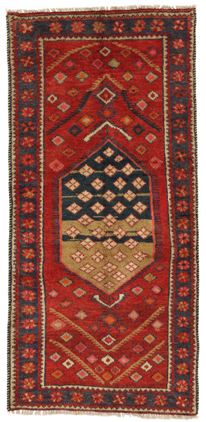 Gabbeh - old Persian Carpet 204x96