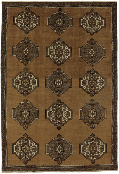 Bokhara - Turkaman Persian Carpet 288x197
