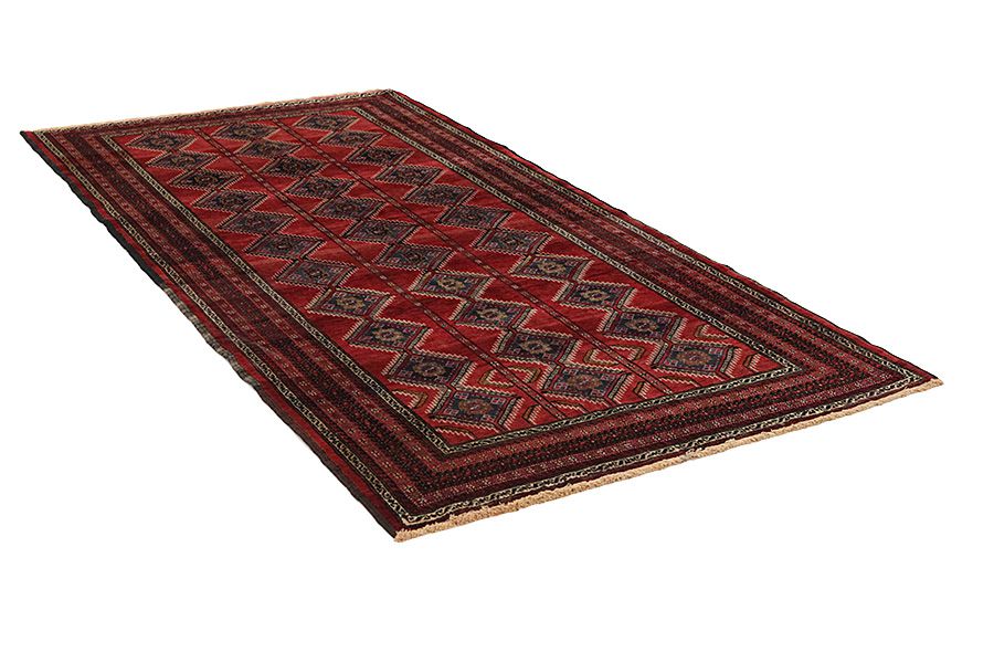 Turkaman - old Persian Carpet 267x137 - Picture 1