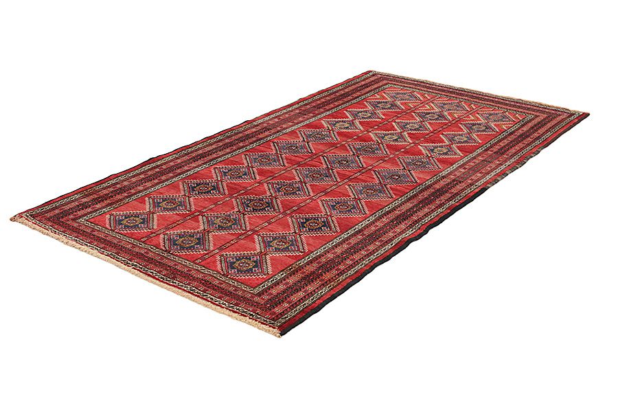 Turkaman - old Persian Carpet 267x137 - Picture 2