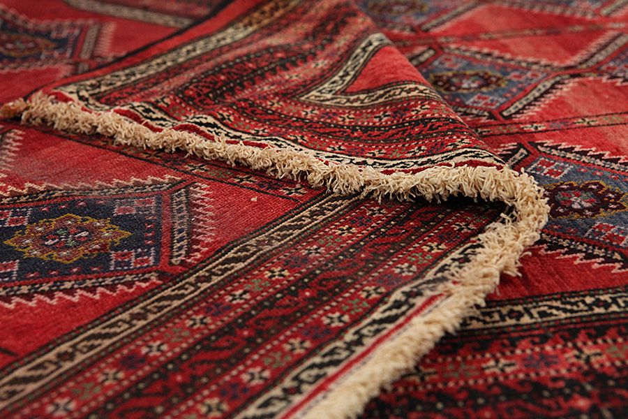 Turkaman - old Persian Carpet 267x137 - Picture 4