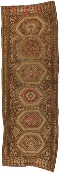 Bijar - Antique Persian Carpet 430x143