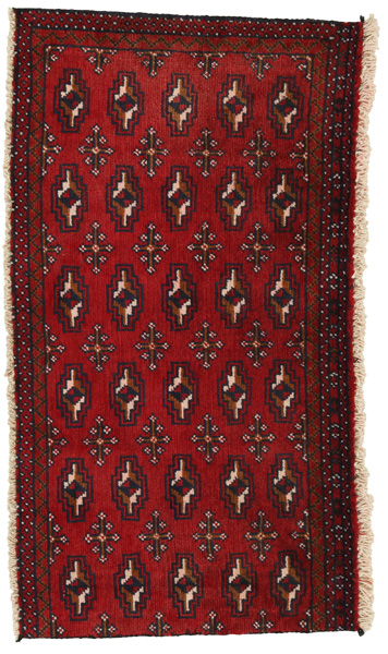 Bokhara - Turkaman Persian Carpet 102x56