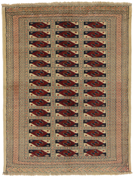 Bokhara - Turkaman Persian Carpet 148x112