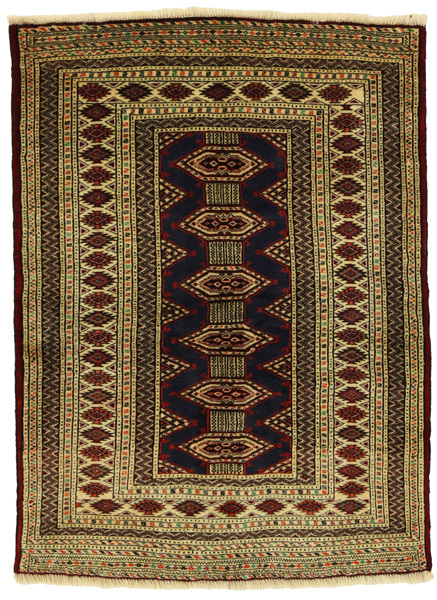 Bokhara - Turkaman Persian Carpet 134x100