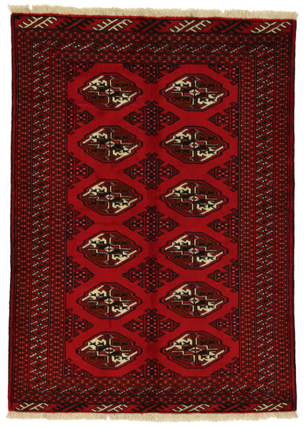 Bokhara - Turkaman Persian Carpet 140x100