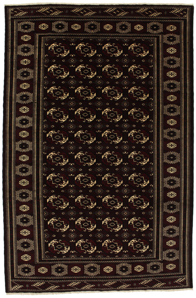 Bokhara - Turkaman Persian Carpet 384x252